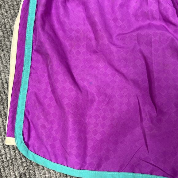 Adidas Climalite Shorts Women Small Purple Active Running Athletic Elastic Waist - Picture 4 of 10